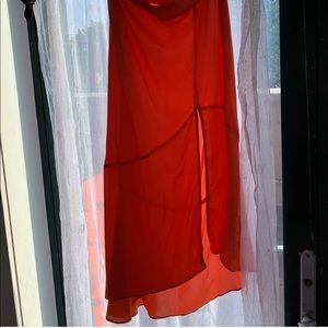 Free People Silk Skirt